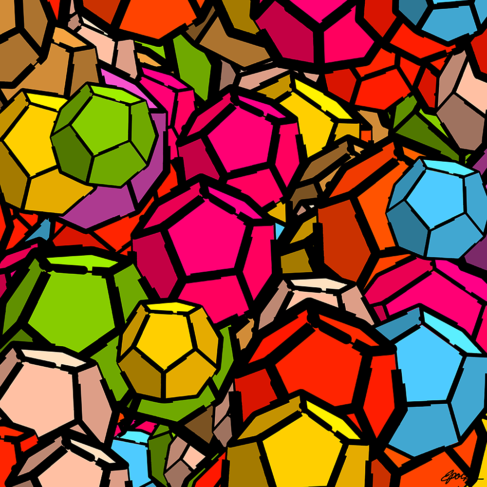 Epoch Time 1018310400 · Tuesday, April 9, 2002 00:00:00 AM - Dodecahedron